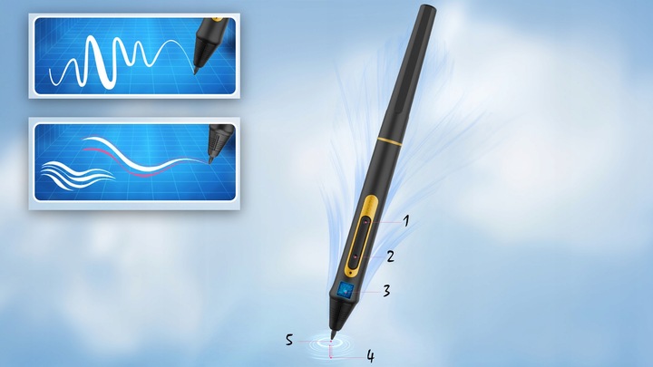 BOSTO BT-16UHD Profesjonalny Tablet graficzny z piórem 16384 st 15,6" 4K