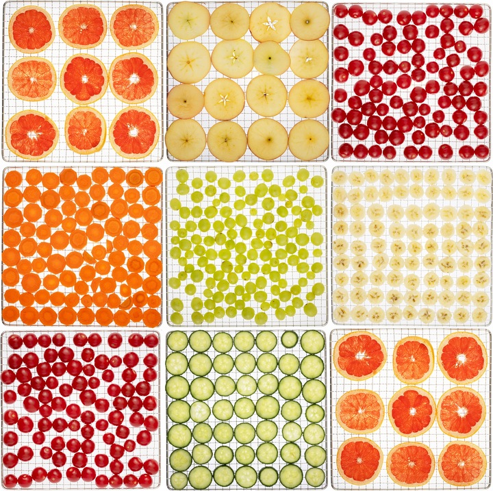 SUSZARKA SPOŻYWCZA DO ŻYWNOŚCI GRZYBÓW ZIÓŁ OWOCÓW WARZYW TIMER! 1000W