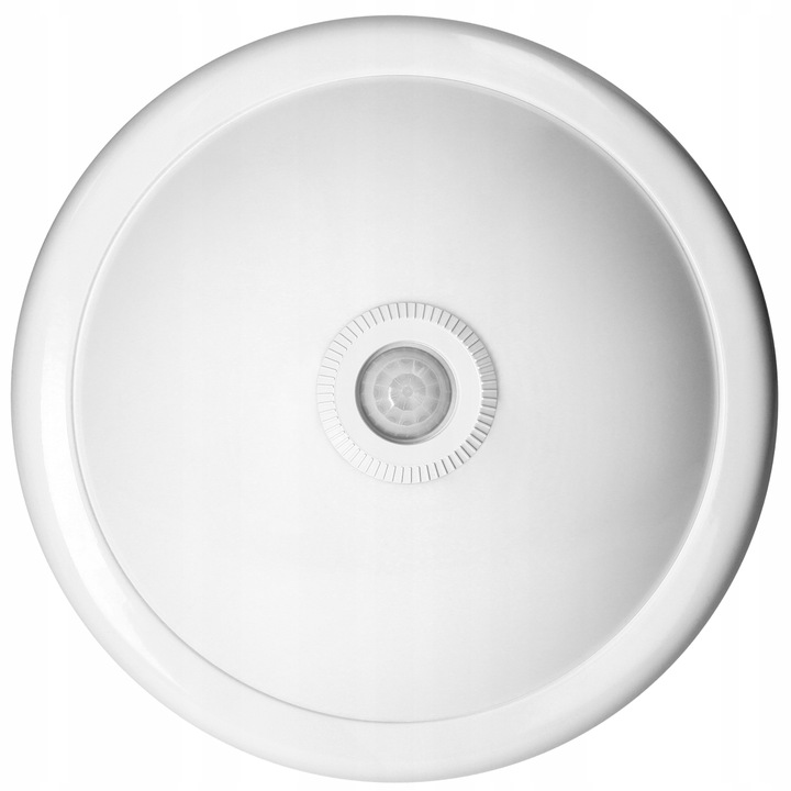 PLAFON LED LAMPA SUFITOWA CZUJNIK RUCHU ZMIERZCHU + 2x ŻARÓWKA E27 LED