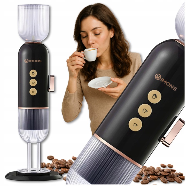 Ekspres Ciśnieniowy 19bar do Kawy na Kapsułki Dolce Gusto Nespresso