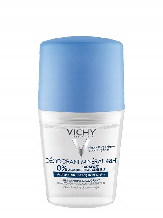 Vichy Dezodorant roll-on W Kulce Mineralny Zapach Antyperspirant 50 ml