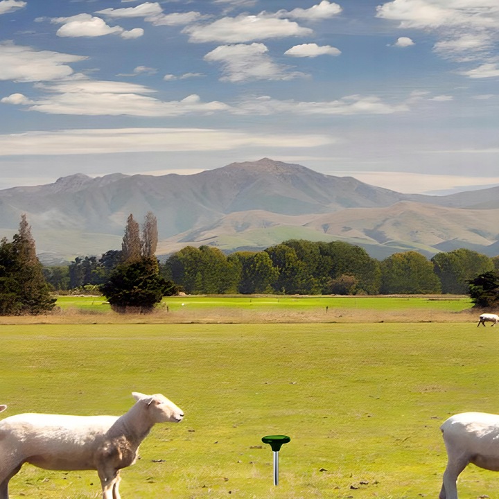 2X ODSTRASZACZ SOLARNY SILNY NA KRETY SZCZURY GRYZONIE KUNY DŹWIĘK