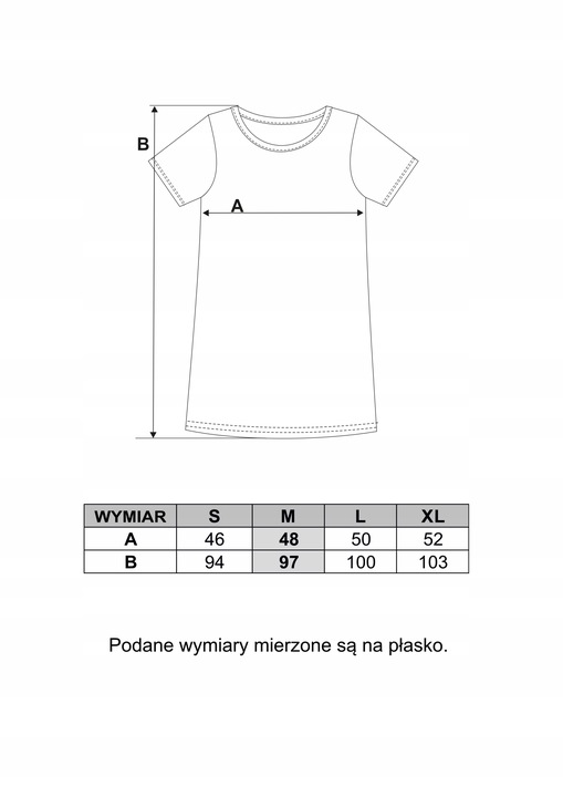 Koszula Damska Nocna Piżama PANTERKA Modna Bawełniana Krótki Rękaw MORAJ L