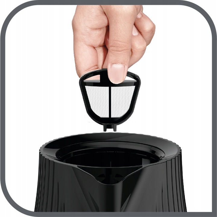 Czajnik elektryczny TEFAL Loft 2400 W czarny KO250830