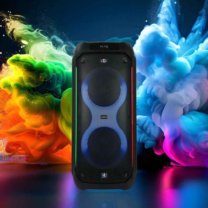 Głośnik Bluetooth Karaoke Power Audio Manta PALLAS mikrofon pilot 140W