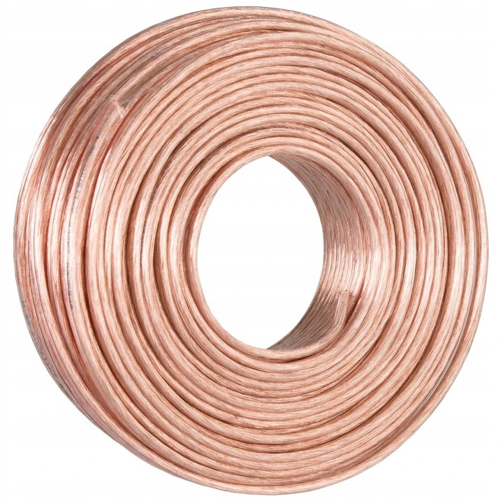 KABEL PRZEWÓD GŁOŚNIKOWY GRUBY DWUŻYŁOWY CAR-AUDIO 2 x 2,5 mm 10 m