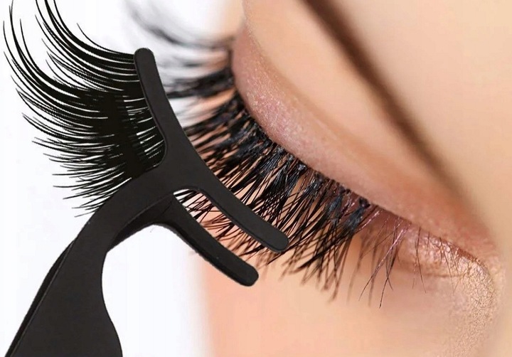 Rzęsy Magnetyczne 7 Par + Pęseta + 2 x Eyeliner