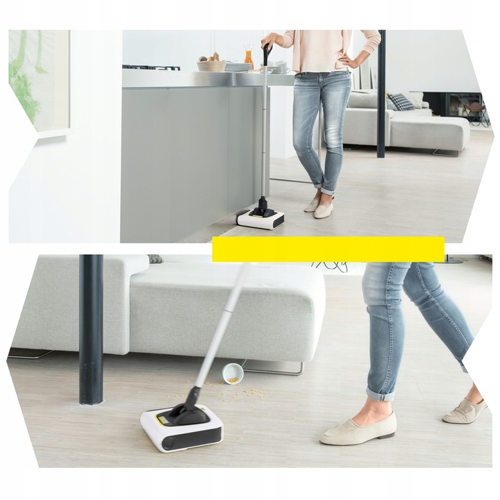 Bezprzewodowa szczotka elektryczna do czyszczenia Karcher KB 5 biała