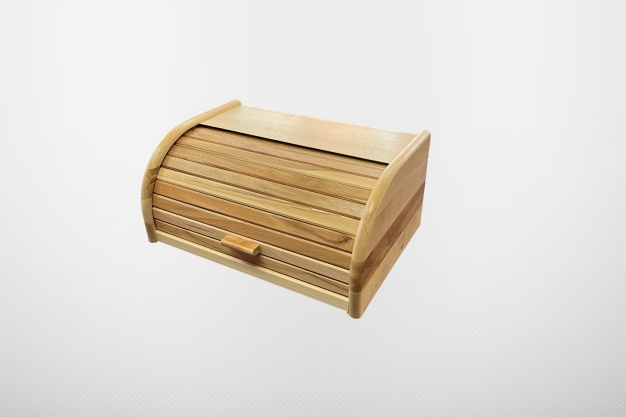 CHLEBAK DREWNIANY BUKOWY DUŻY POJEMNIK NA PIECZYWO CHLEB