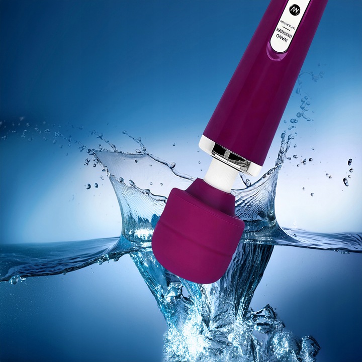 Masażer Łechtaczki Wand 10 Trybów Bezprzewodowy Silikonowy 34 Cm Wibrator