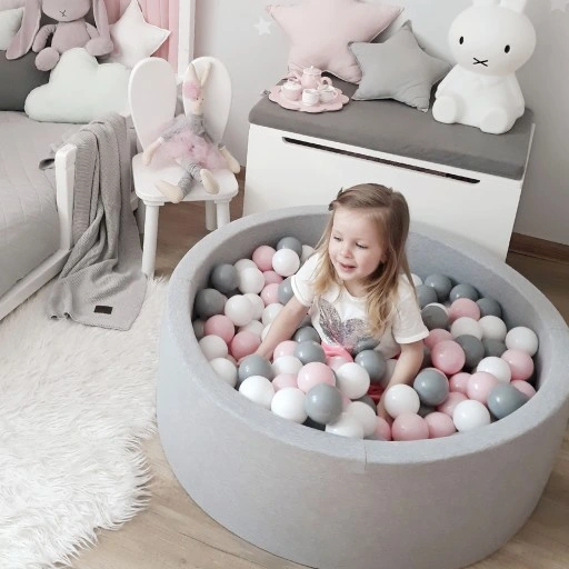 SUCHY BASEN 90x30 z piłeczkami kulkami 200 piłek