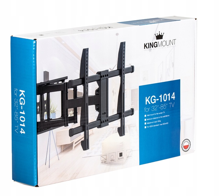 UCHWYT DO TELEWIZORA WIESZAK NA TV ŚCIENNY OBROTOWY UCHYLNY MOCNY LED 32-85