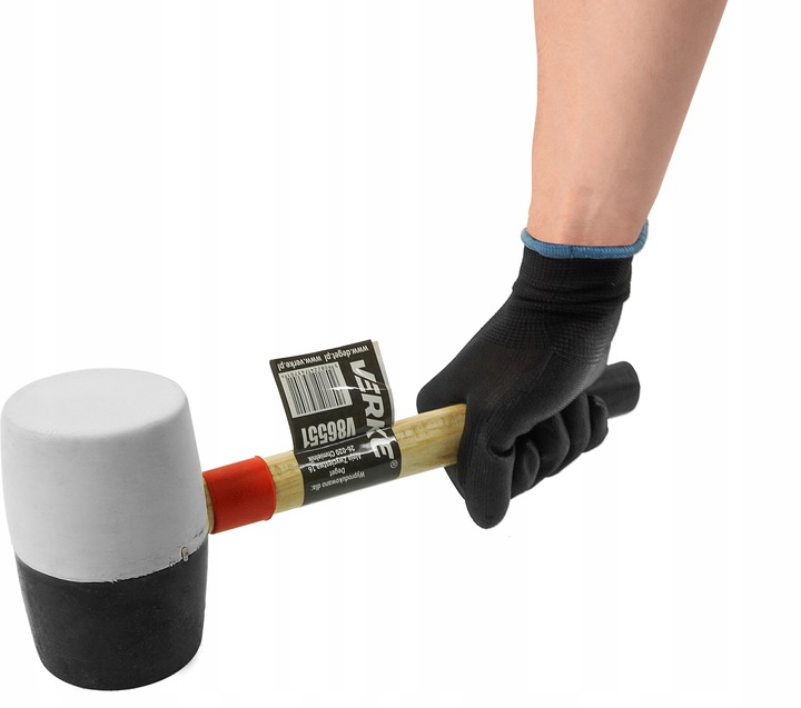 MŁOTEK GUMOWY BRUKARSKI BLACHARSKI DO KOSTKI BEZODRZUTOWY 910g FIBERGLASS