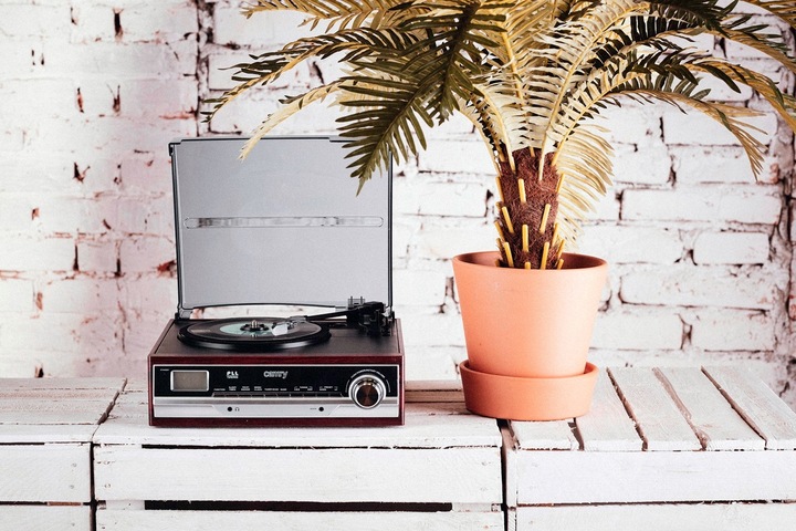 CR 1168 Gramofon z Radiem, Bluetooth, MP3, USB i Nagrywaniem