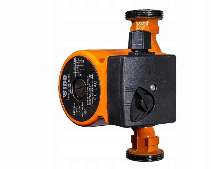 POMPA CYRKULACYJNA 3BIEGOWA 25-40/180 SOLIDNA MOCNA WYDAJNA IBO OHI MAX 72W