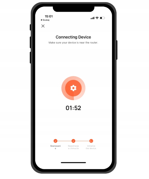 KAMERA ZEWNĘTRZNA OBROTOWA IP WiFi 3Mpx TUYA Bezprzewodowa Full HD 4x ZOOM
