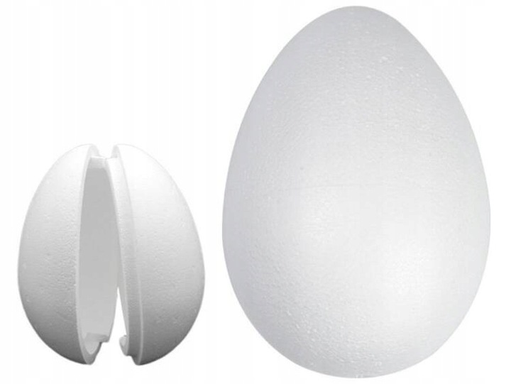 JAJKA STYROPIANOWE jaja do ozdabiania dekoracji styropian WIELKANOC 30cm