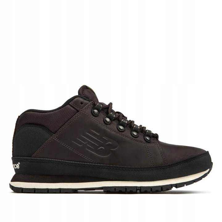 Buty męskie New Balance 754 H754LLB zimowe skórzane brązowe