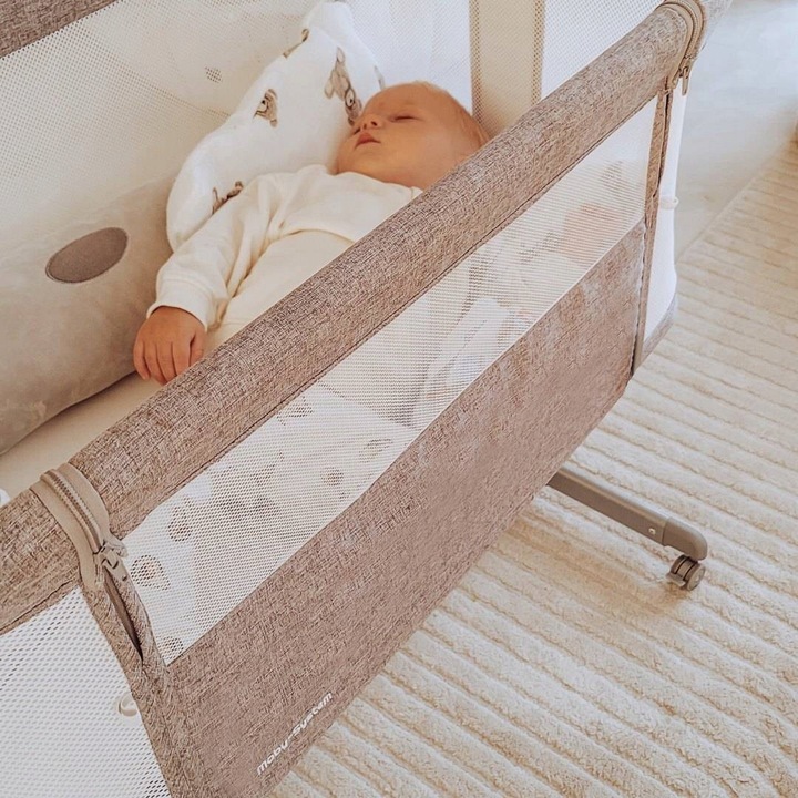 Łóżeczko Dziecięce Niemowlęce Dostawne 3w1 Wolnostojące Kółka + Materac