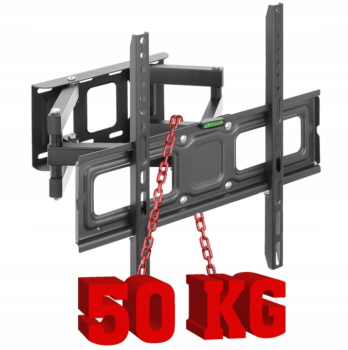 Extra Mocny Obrotowy Uchwyt do Telewizora Wieszak TV 25-70 cali Uniwersalny