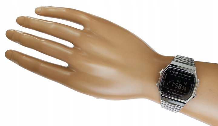 ZEGAREK MĘSKI CASIO RETRO VINTAGE A168 WEM + BOX