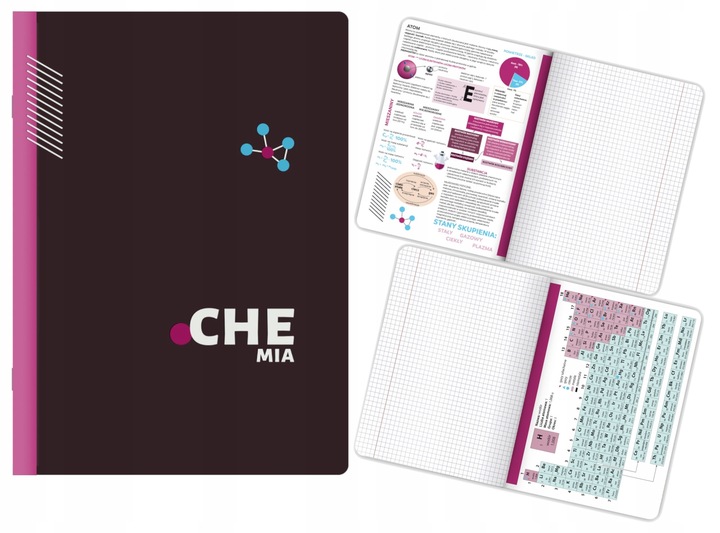 Komplet Zestaw ZESZYTÓW TEMATYCZNYCH kl 7-8 a5/60k + kolorowe ściągi 10 szt