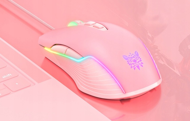 ONIKUMA CW905 PRZEWODOWA MYSZ KOMPUTEROWA GAMINGOWA PODŚWIETLENIE RGB 1,5M