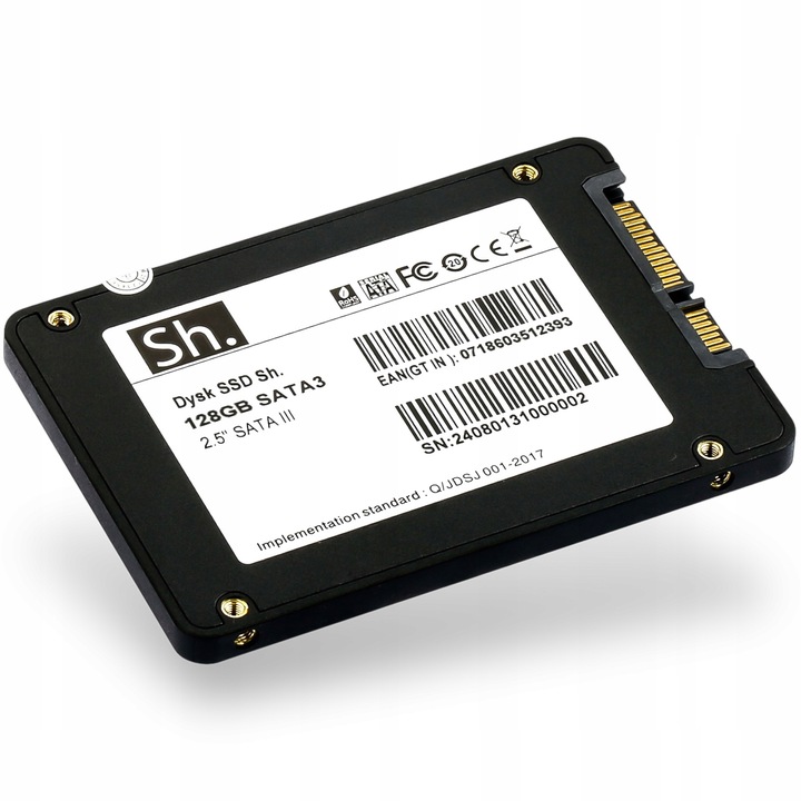 Dysk SSD Sh. 128GB SATA3 2,5" SATA III