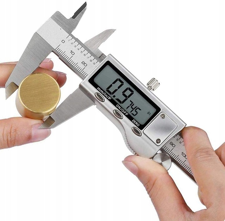 SUWMIARKA ELEKTRONICZNA ZE STALI NIERDZEWNEJ WYŚWIETLACZ LCD,