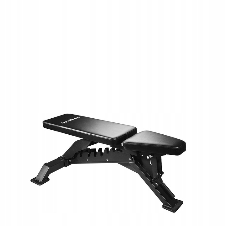 ŁAWKA TRENINGOWA SKOŚNA DO ĆWICZEŃ REGULOWANA SKŁADANA SOLIDNA - GymBeam