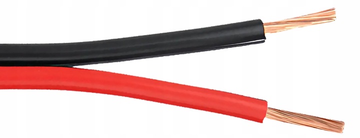KABEL GŁOŚNIKOWY PRZEWÓD DWUŻYŁOWY AUDIO HQ OFC CU 2x1MM KABLOWO 10M