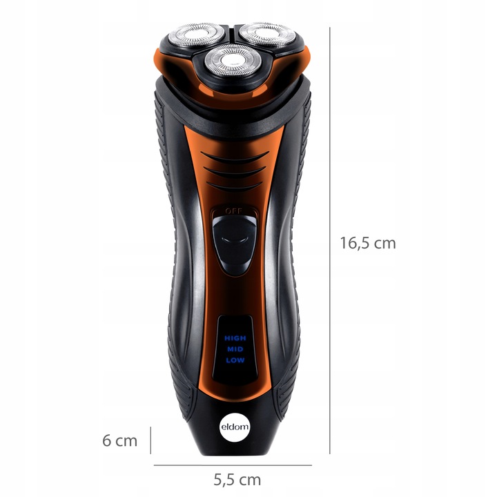 MASZYNKA DO GOLENIA BRODY TRYMER 3 RUCHOME OSTRZA GOLARKA MĘSKA