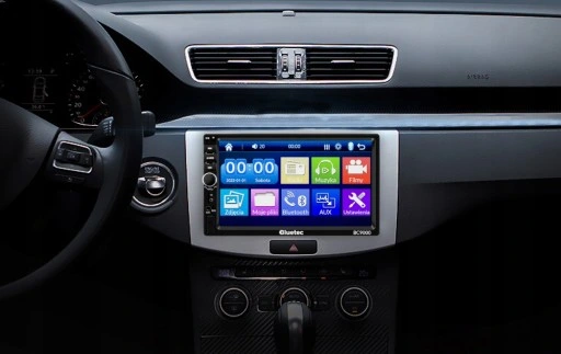 Radio samochodowe Bluetooth 2DIN + kamera cofania