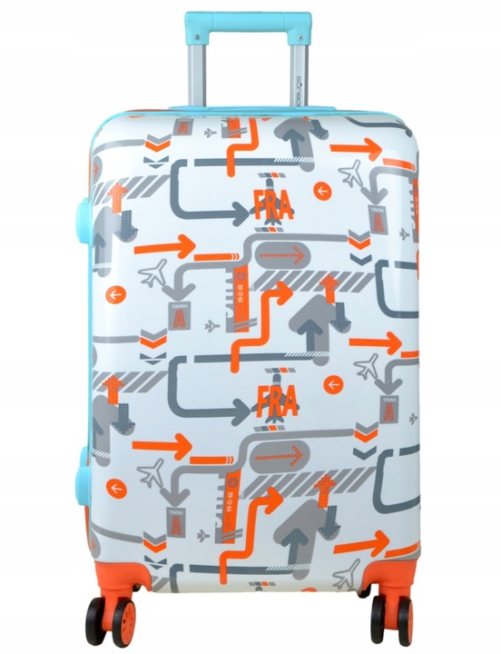 Średnia walizka na kółkach SUNBAG Fly360 Dual Color
