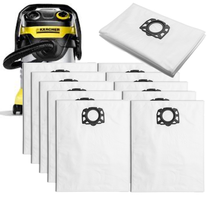 10x WORKI DO ODKURZACZA KARCHER WD4 WD5 WD6 PREMIUM KWD6 MV4 MV5 MV6