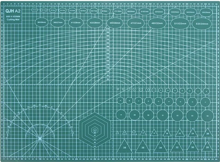 Mata Modelarska do Cięcia Samogojąca Dwustronna 45x60 Duża Mocna A2