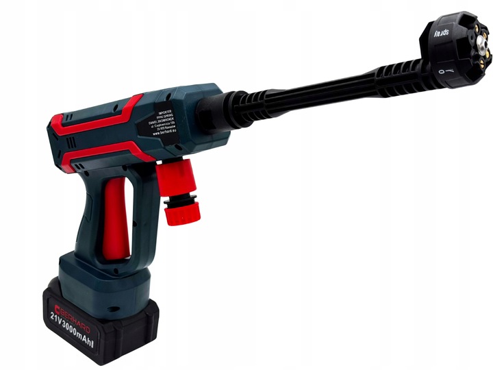 MYJKA CIŚNIENIOWA AKUMULATOROWA BEZPRZEWODOWA MOBILNA Z ZASYSANIEM