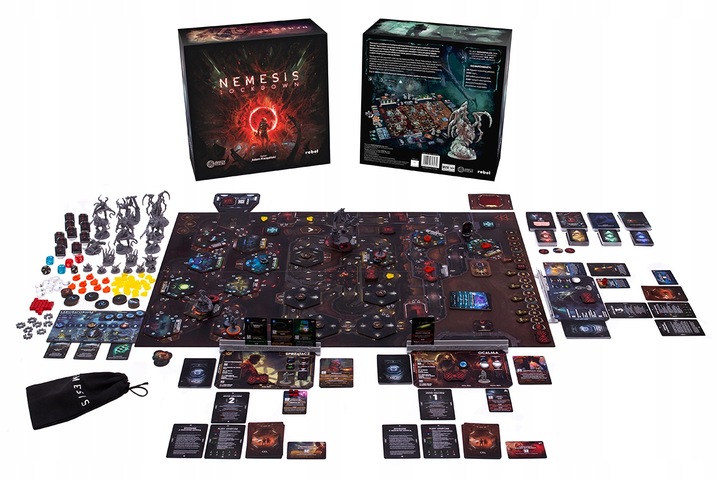 Gra planszowa Rebel Nemesis: Lockdown (edycja polska)