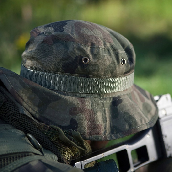 Polski kapelusz Wojskowy DOMINATOR BOONIE Bawełniany Wędkarski wz.93 S