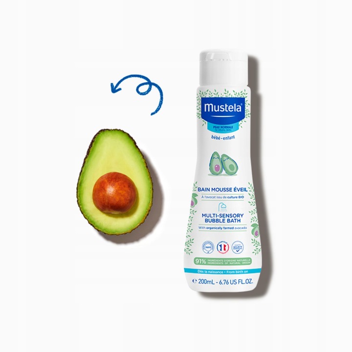 Mustela Bebe Enfant płyn bąbelkowa kąpiel 750 ml