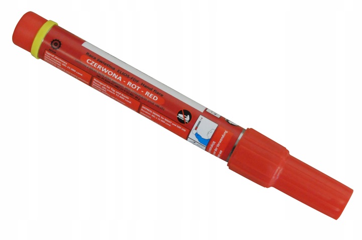 CZERWONA RACA MORSKA METALOWA ELIOS FDF 60s 1 sztuka FLARA DLA KIBICÓW