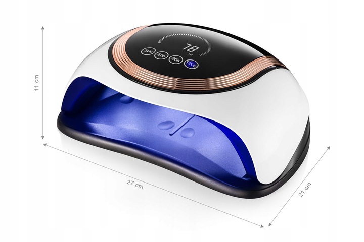 Lampa do paznokci UV MANICURE SENSOR RUCHU 4 TRYBY 60 DIOD LED NaiLed