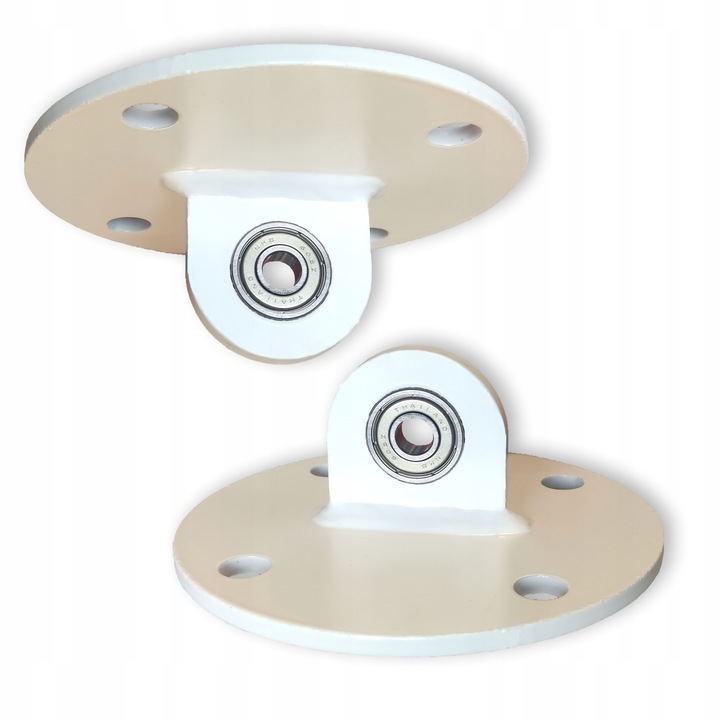 Uchwyt sufitowy z ŁOŻYSKIEM hak do huśtawki FOTELA WISZACEGO BIAŁY MAT