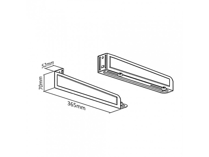 Uchwyty Półka Wieszak pod MIKROFALÓWKĘ Mikro DVD SAT DVB Tuner Solidna 35kg