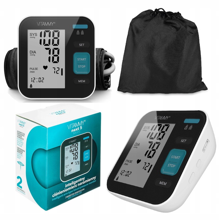 CIŚNIENIOMIERZ NARAMIENNY NEXT 5 BASIC ARYTMIA USB