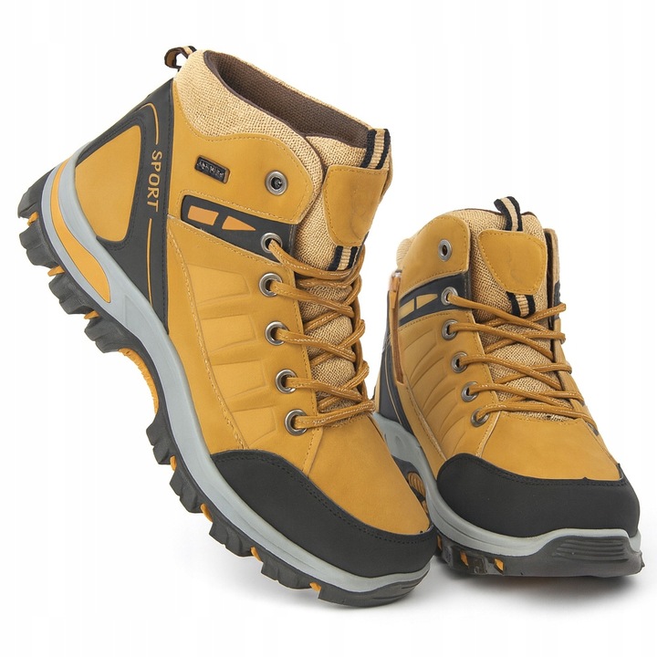 Obuwie Trekkingowe buty zimowe w góry Trapery turystyczne Botki