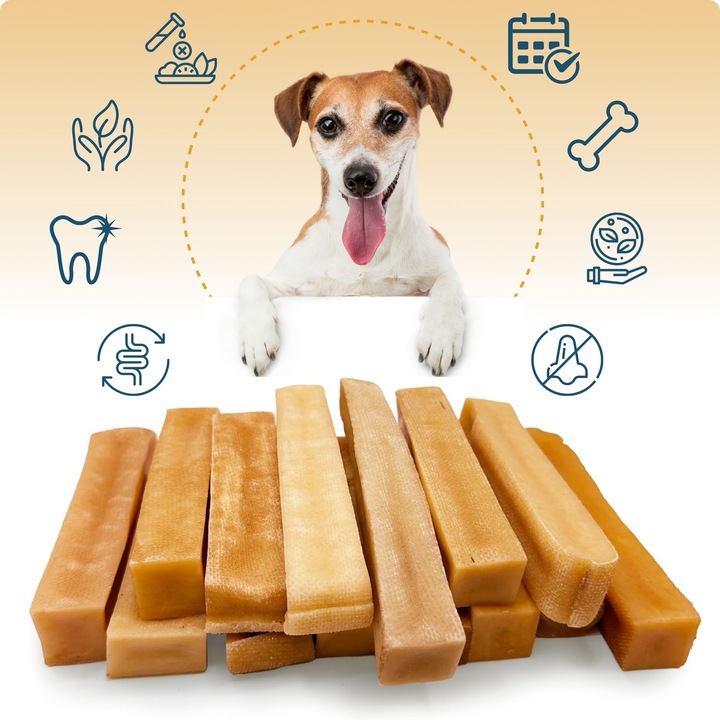 NATURALNY GRYZAK DLA PSA Z SERA HIMALAJSKIEGO SEREK M PRZEKĄSKA