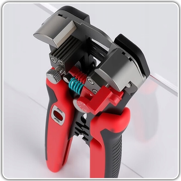 ŚCIĄGACZ IZOLACJI SZCZYPCE ZACISKARKA KABLI PRZEWODÓW AUTOMAT 0,2 -