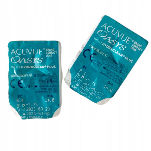 Acuvue Oasys 6 szt. moc -2,00 BC 8,4