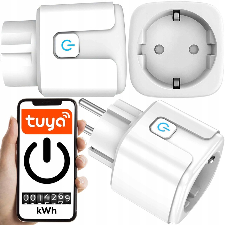 Programator czasowy INTELIGENTNE gniazdko smart WiFi TUYA Timer
